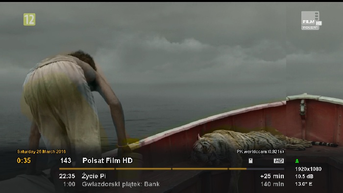 Life of Pie @ Polsat Film HD 10911v27500 13e