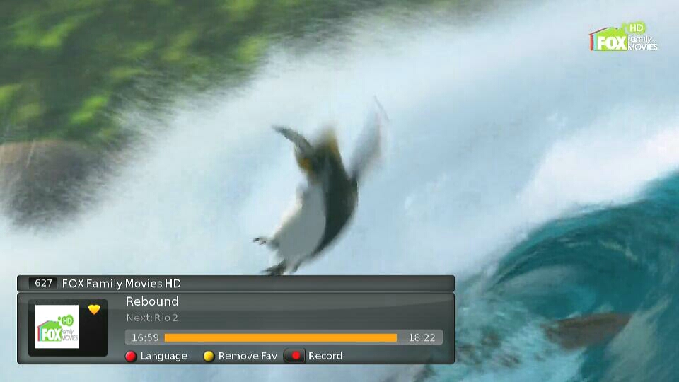Fox Family Movies HD Channel 627 Etisalat eLife IPTV