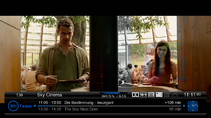 Sky cinema 19East<br />12032H 27500 9/10