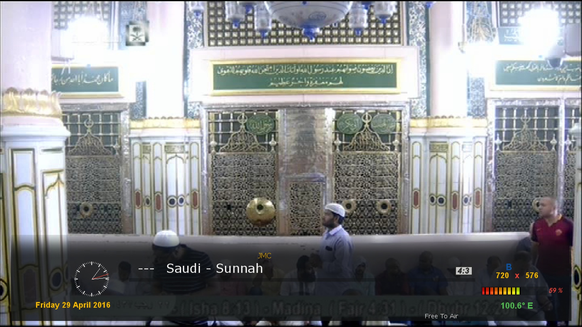 Saudi Sunnah @ 100.5'E 3760 H 27500