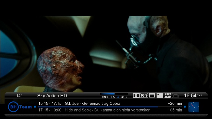 Sky Action HD 19East<br /> 12383H 27500 9/10