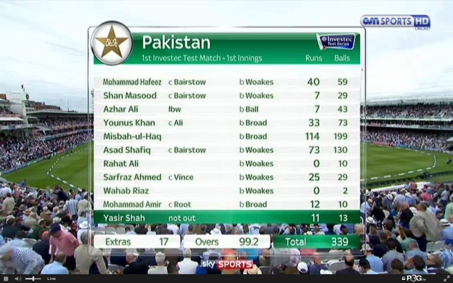 OSN Sports HD<br />Live