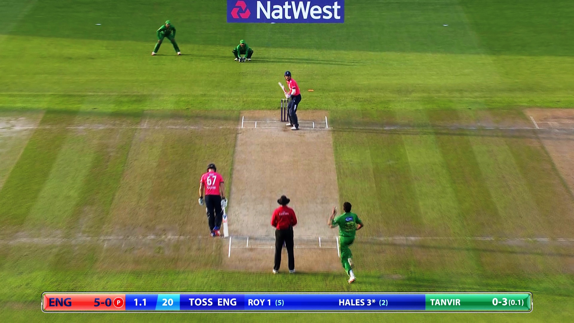Pak vs Eng<br />3670 V <br />105.5E
