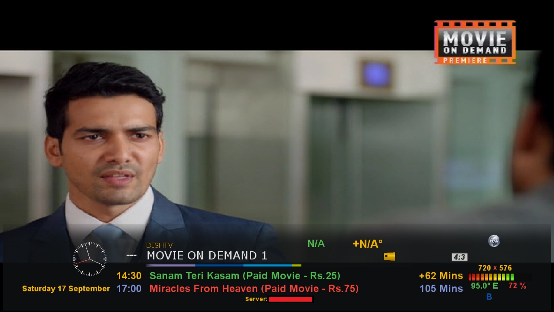 12595 H 43200 dishtv