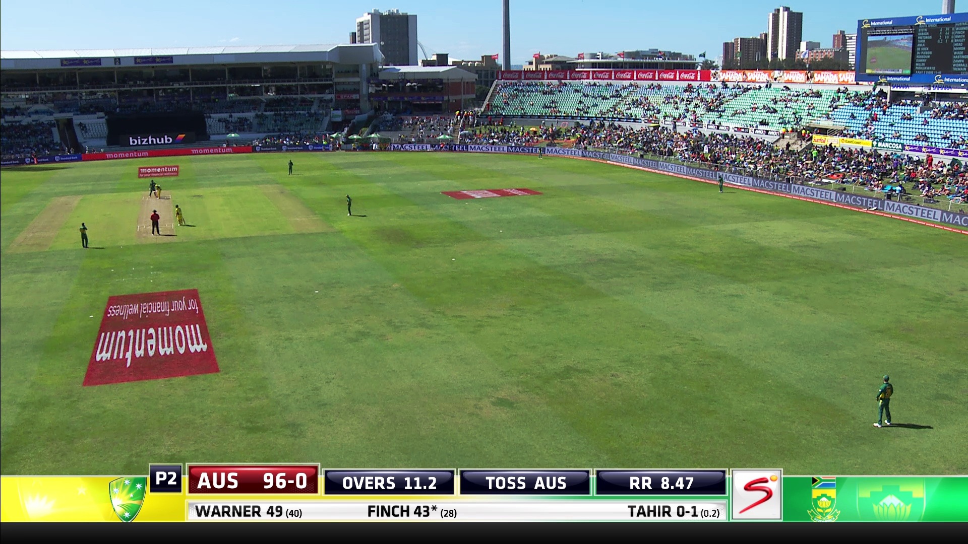 Rsa Vs Aus<br />4164 H<br />68.5E