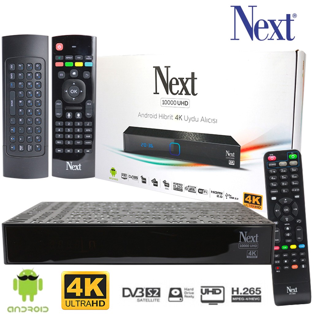 Next 10000 4K UHD Android Hybrid Satellite Receiver - Golden Multimedia  Forum