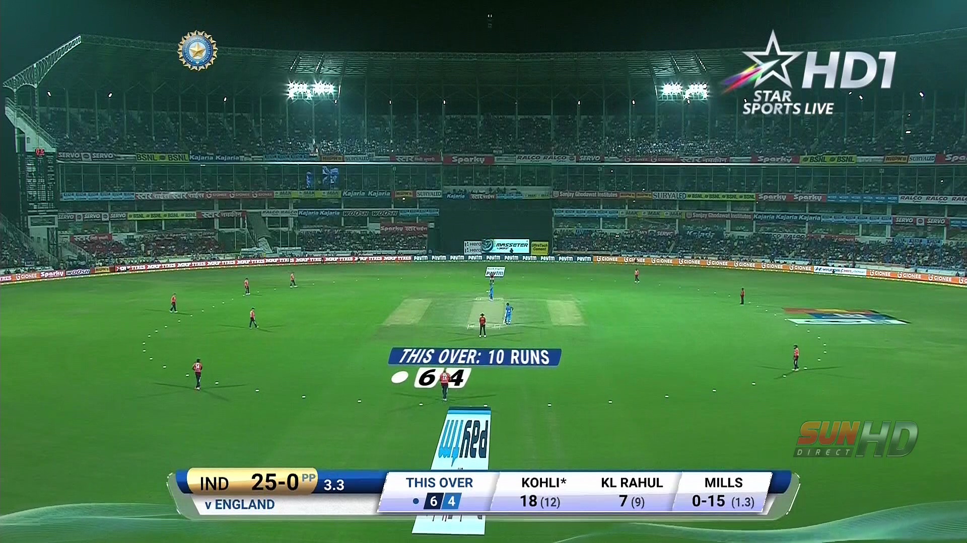 Star sports HD1 93E