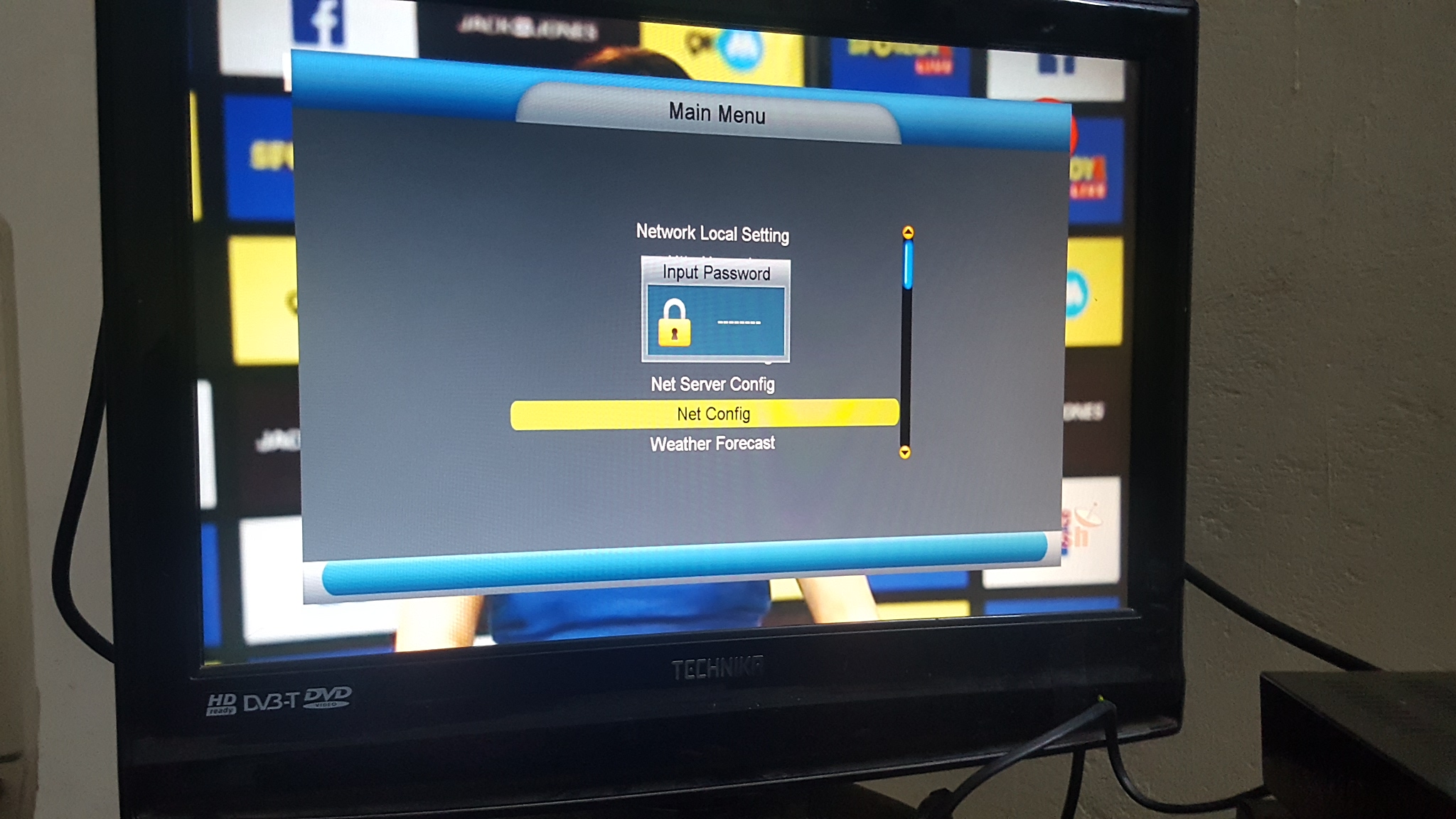 password wifi connent