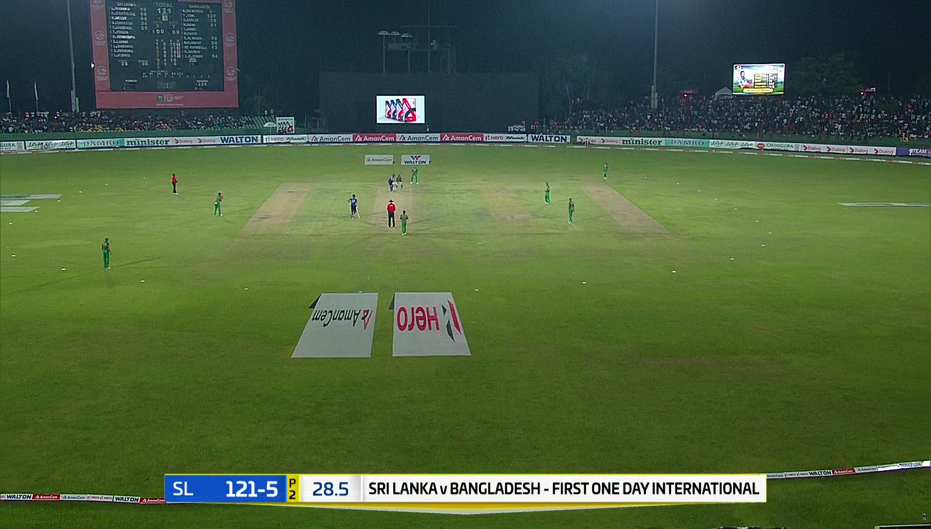 Intelsat 68.5 E<br />3782 H 7200 (H.264)<br />SriLanka Vs Bangladesh