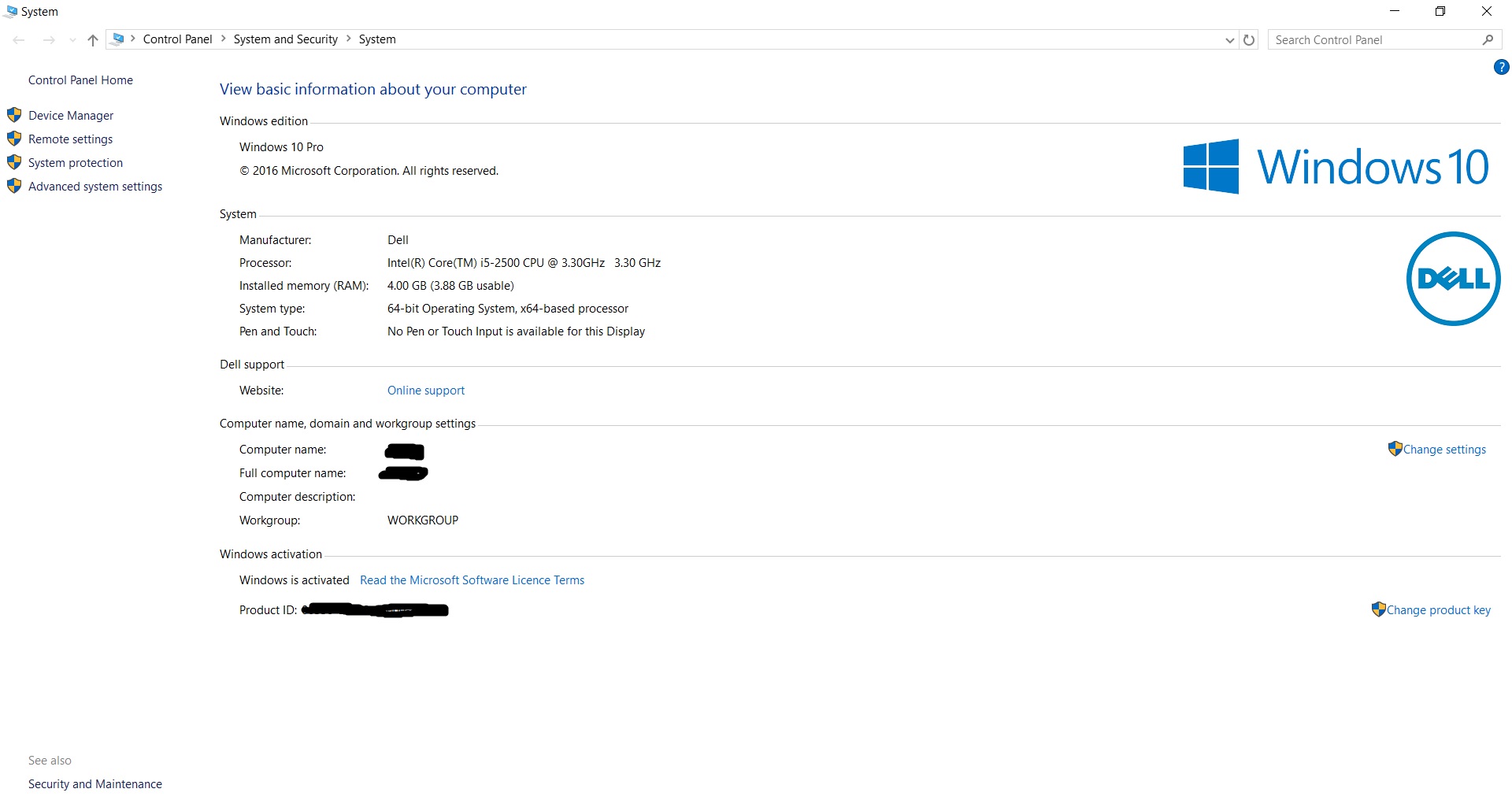 Dell Optiplex 790 MT 2nd generation i5