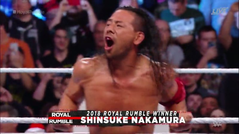 WWE Royal Rumble 2018 on VLC Player