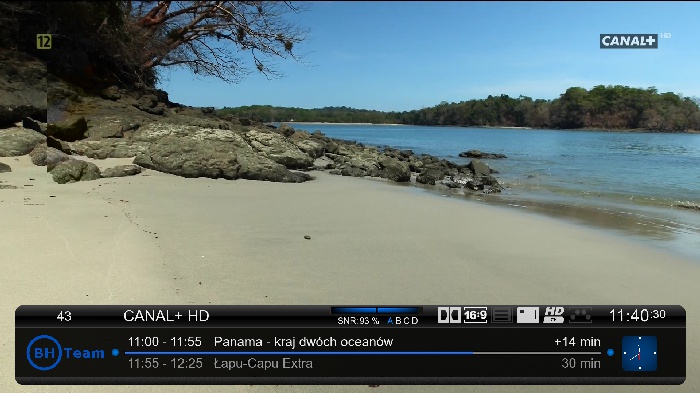 Canal+ Poland hotbird 13E<br /> 11278 V 27500 3/4