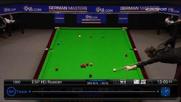 Eurosport hotbird 13East--11278 V 27500 3/4