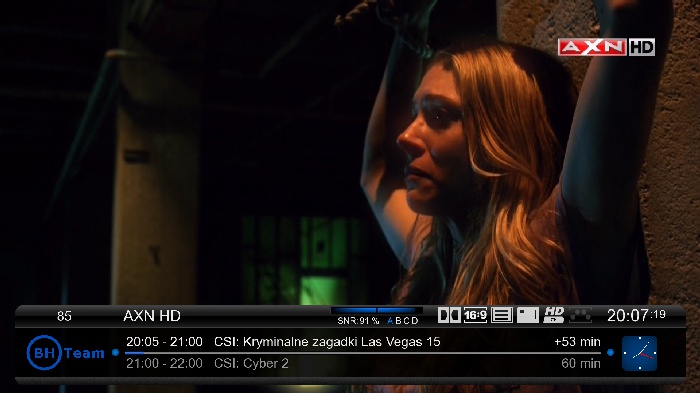 AXN HD Poland 13East<br />12265V 27500 3/4