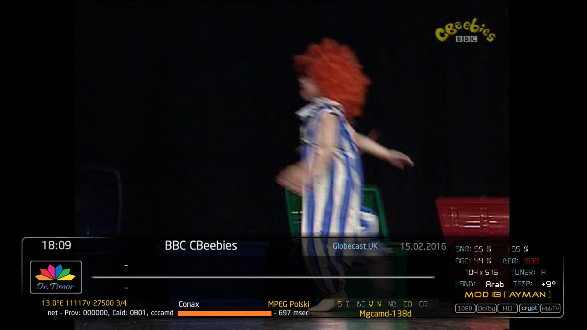 BBC CBEEBIES 11117 V 27500 3/4 <br />13'E