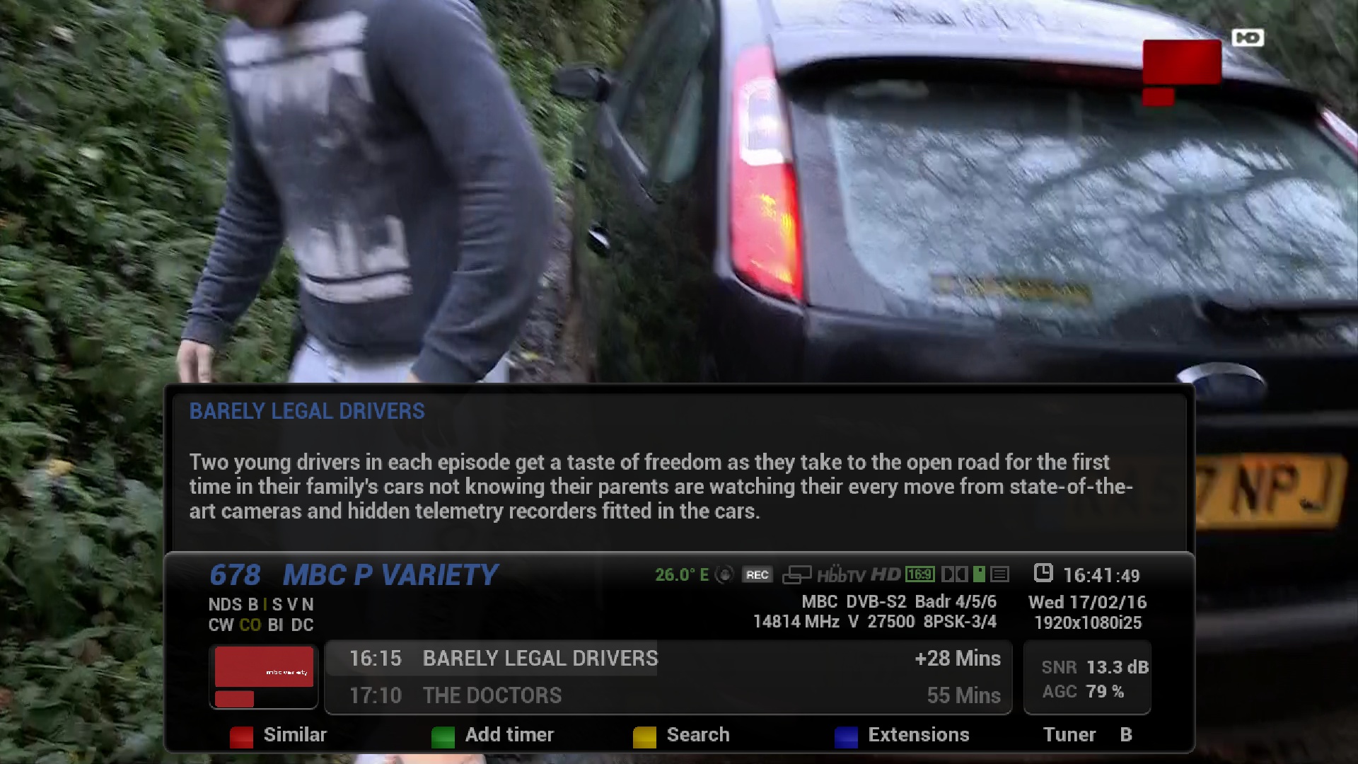 MBC P Variety MyHD 12399 V Badarsat 26E