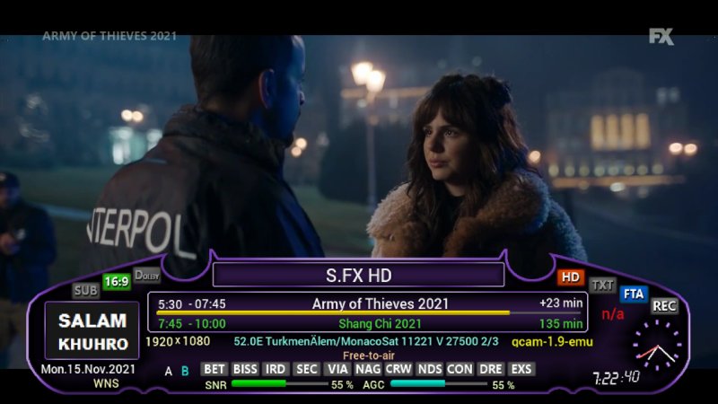 FX HD MonacoSat 52.0E