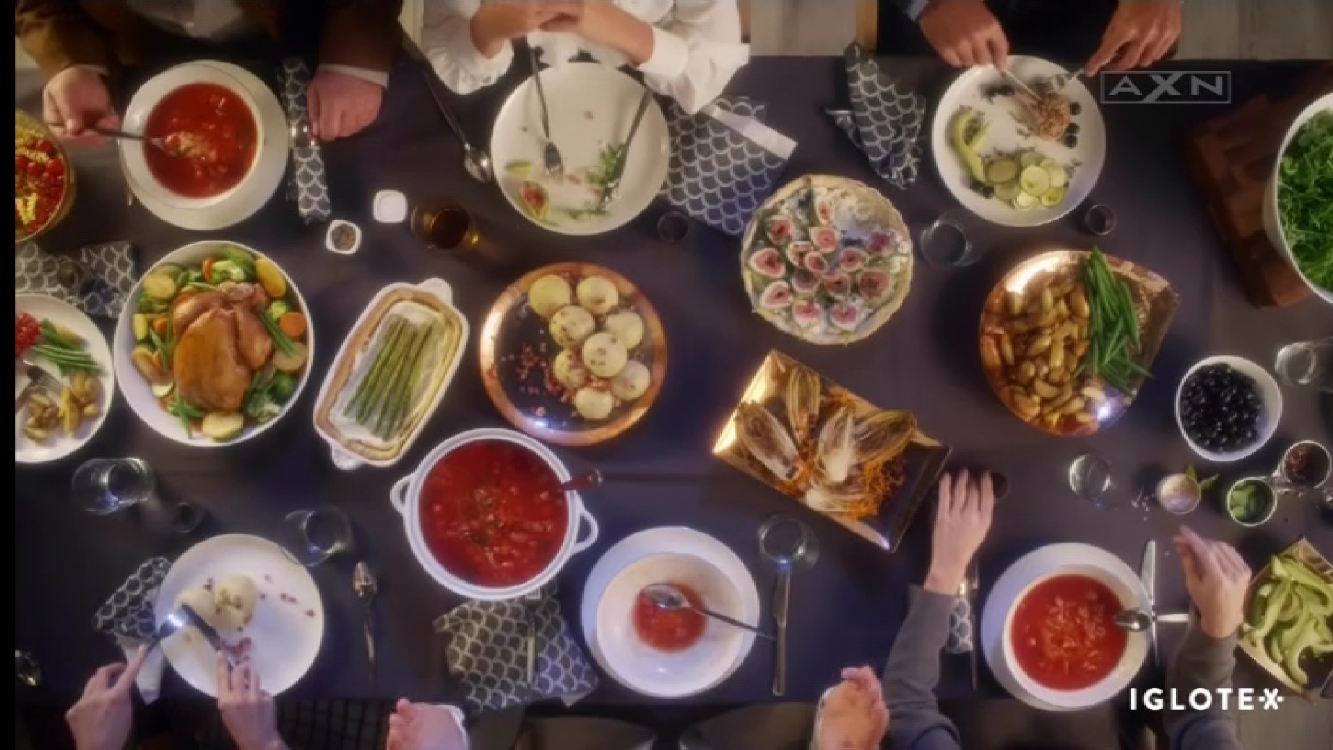 12188 v 27500 hotbird 13 east axn